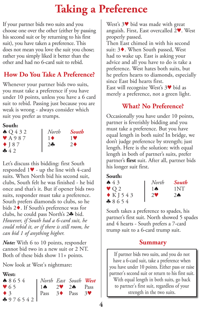 Sample Bridge Lessons