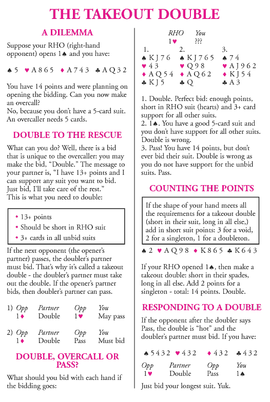 Sample Bridge Lessons